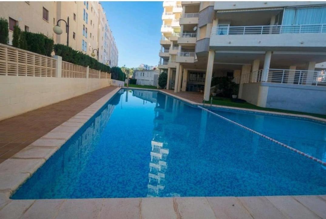 Apartamento Aquarium Park, 1ª Linea De Playa, Para 4 Personas Κάλπε Εξωτερικό φωτογραφία
